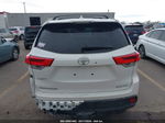 2019 Toyota Highlander Xle White vin: 5TDJZRFH7KS609212