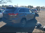 2019 Toyota Highlander Xle Gray vin: 5TDJZRFH8KS594865