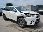 2019 Toyota Highlander Se White vin: 5TDJZRFH8KS623393