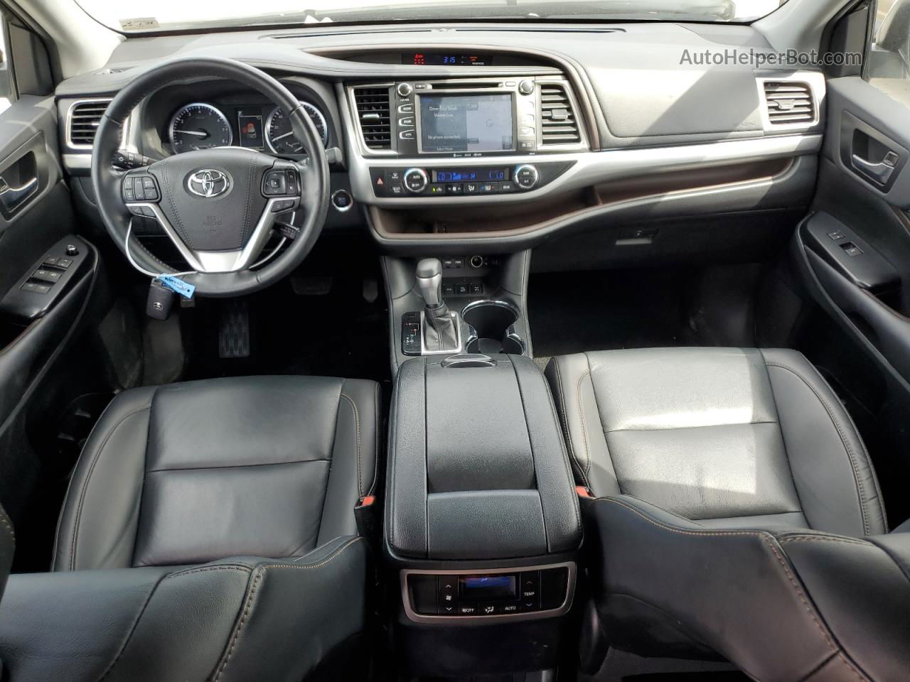 2019 Toyota Highlander Se Белый vin: 5TDJZRFH8KS623393