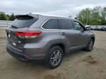 2019 Toyota Highlander Se Gray vin: 5TDJZRFH9KS601841