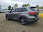 2019 Toyota Highlander Se Gray vin: 5TDJZRFH9KS601841