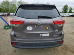 2019 Toyota Highlander Se Gray vin: 5TDJZRFH9KS601841