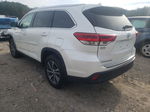 2019 Toyota Highlander Se White vin: 5TDJZRFH9KS708940