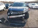 2019 Toyota Highlander Xle Light Blue vin: 5TDJZRFH9KS741615