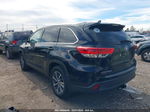 2019 Toyota Highlander Xle Черный vin: 5TDJZRFH9KS923878