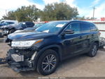 2019 Toyota Highlander Xle Черный vin: 5TDJZRFH9KS923878