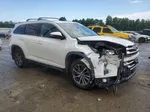 2019 Toyota Highlander Se White vin: 5TDJZRFHXKS596973