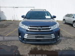 2019 Toyota Highlander Xle Blue vin: 5TDJZRFHXKS955142