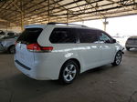 2014 Toyota Sienna Le White vin: 5TDKK3DC0ES514718