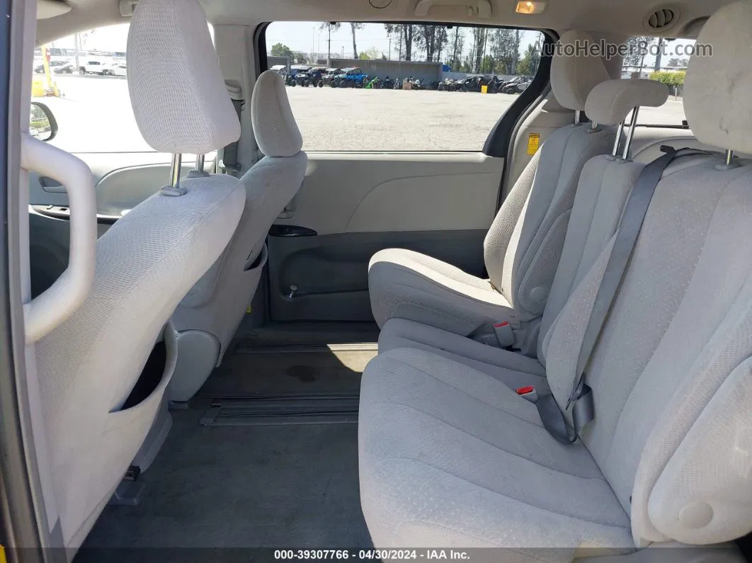 2014 Toyota Sienna Le V6 8 Passenger Gray vin: 5TDKK3DC1ES471202