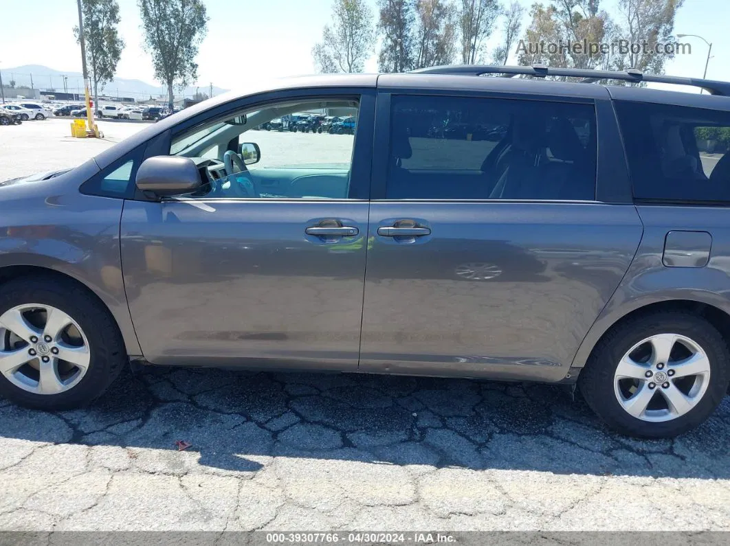 2014 Toyota Sienna Le V6 8 Passenger Gray vin: 5TDKK3DC1ES471202