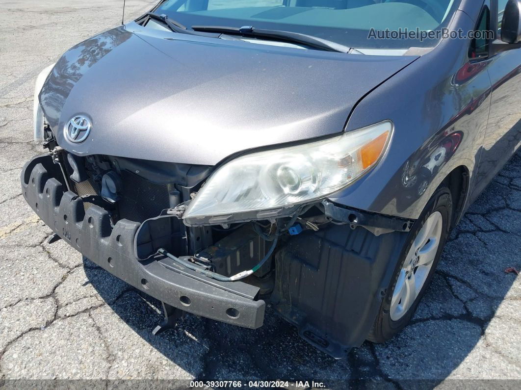 2014 Toyota Sienna Le V6 8 Passenger Gray vin: 5TDKK3DC1ES471202