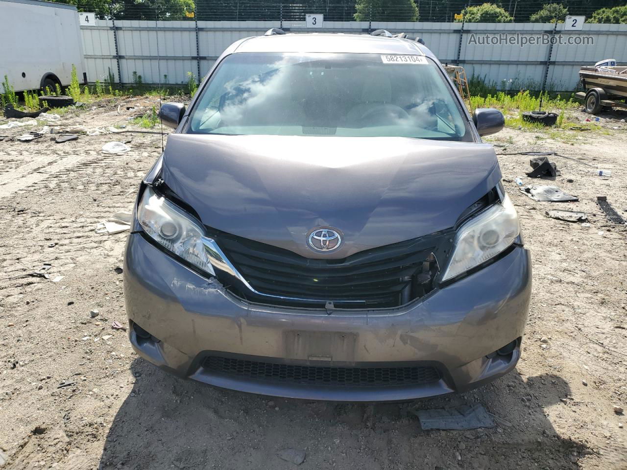 2014 Toyota Sienna Le Gray vin: 5TDKK3DC2ES481902