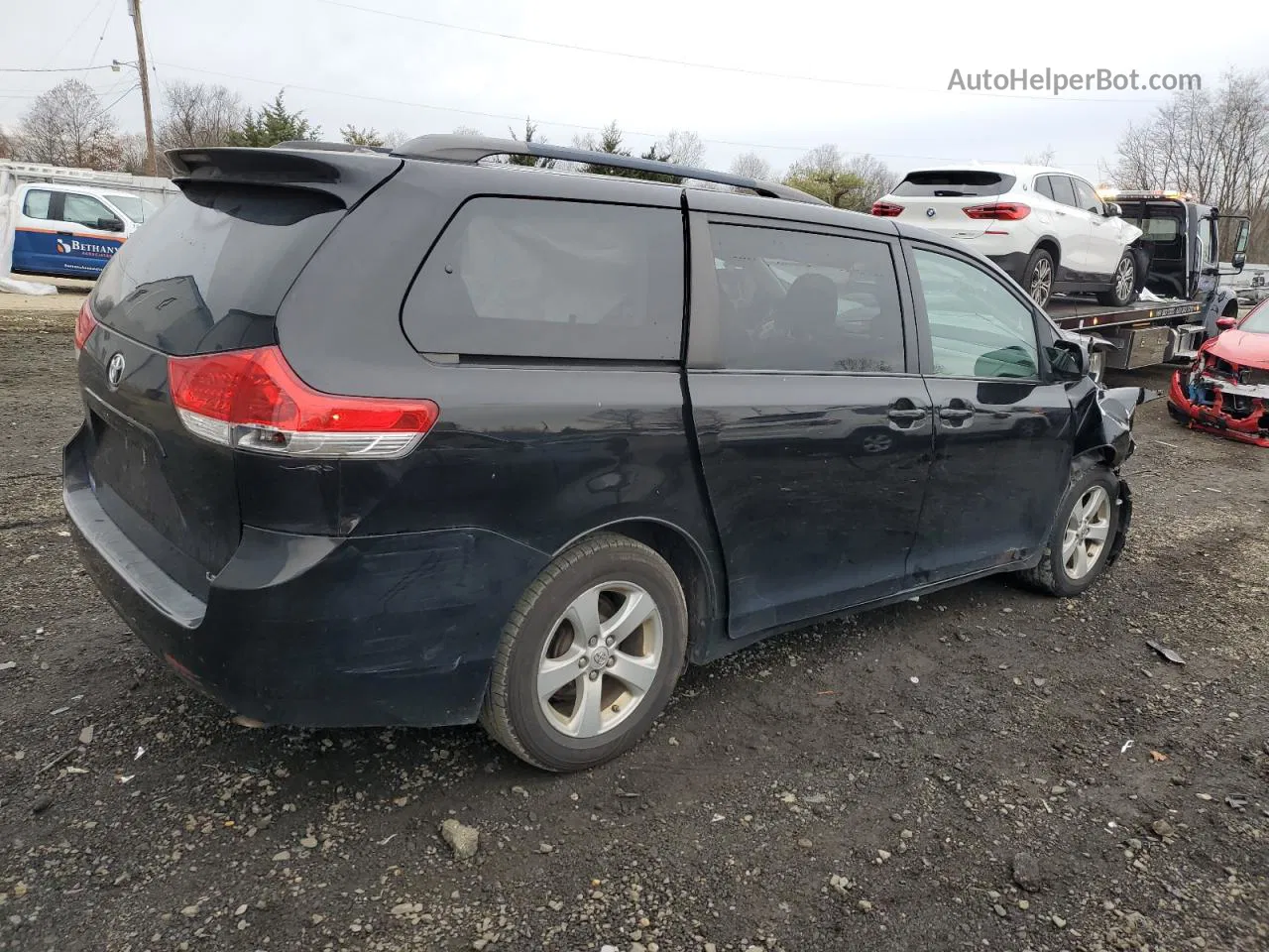 2014 Toyota Sienna Le Black vin: 5TDKK3DC4ES514558