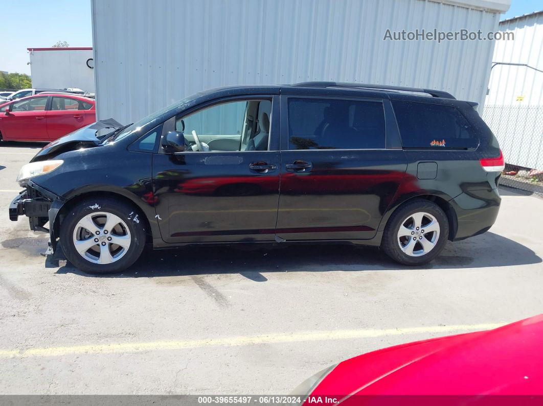 2014 Toyota Sienna Le V6 8 Passenger Black vin: 5TDKK3DC5ES409298