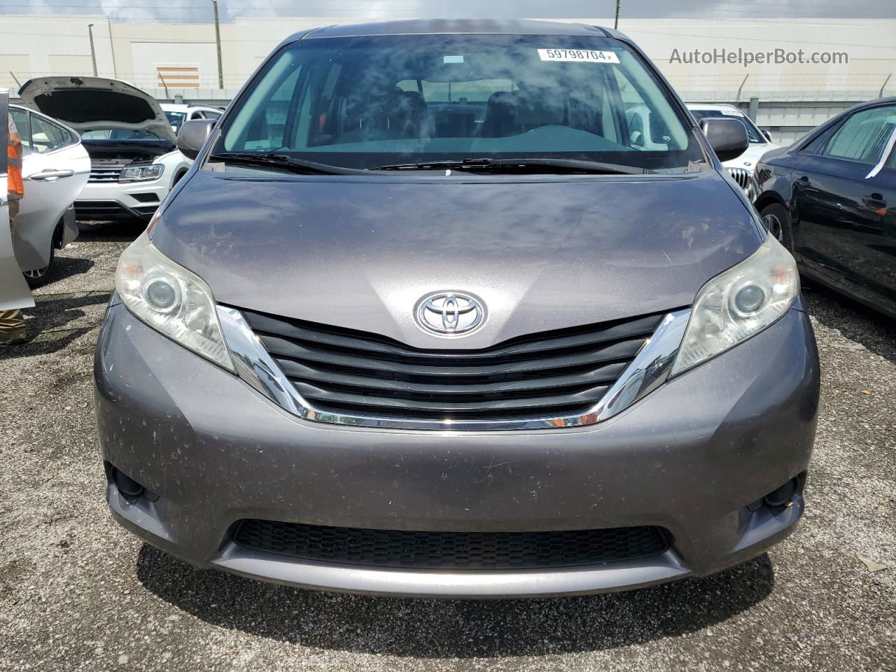 2014 Toyota Sienna Le Gray vin: 5TDKK3DC5ES418714