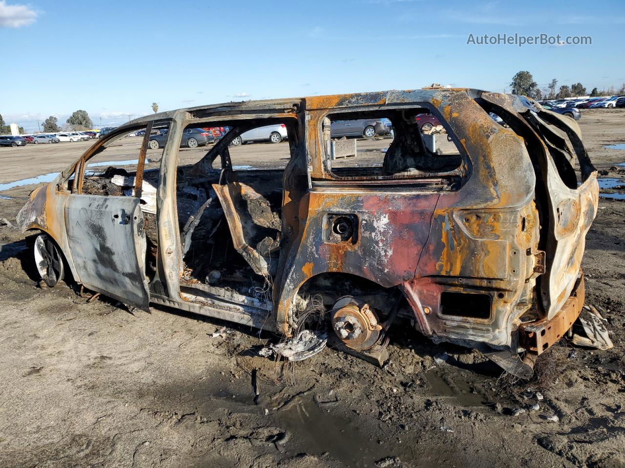 2014 Toyota Sienna Le Burn vin: 5TDKK3DC5ES452314