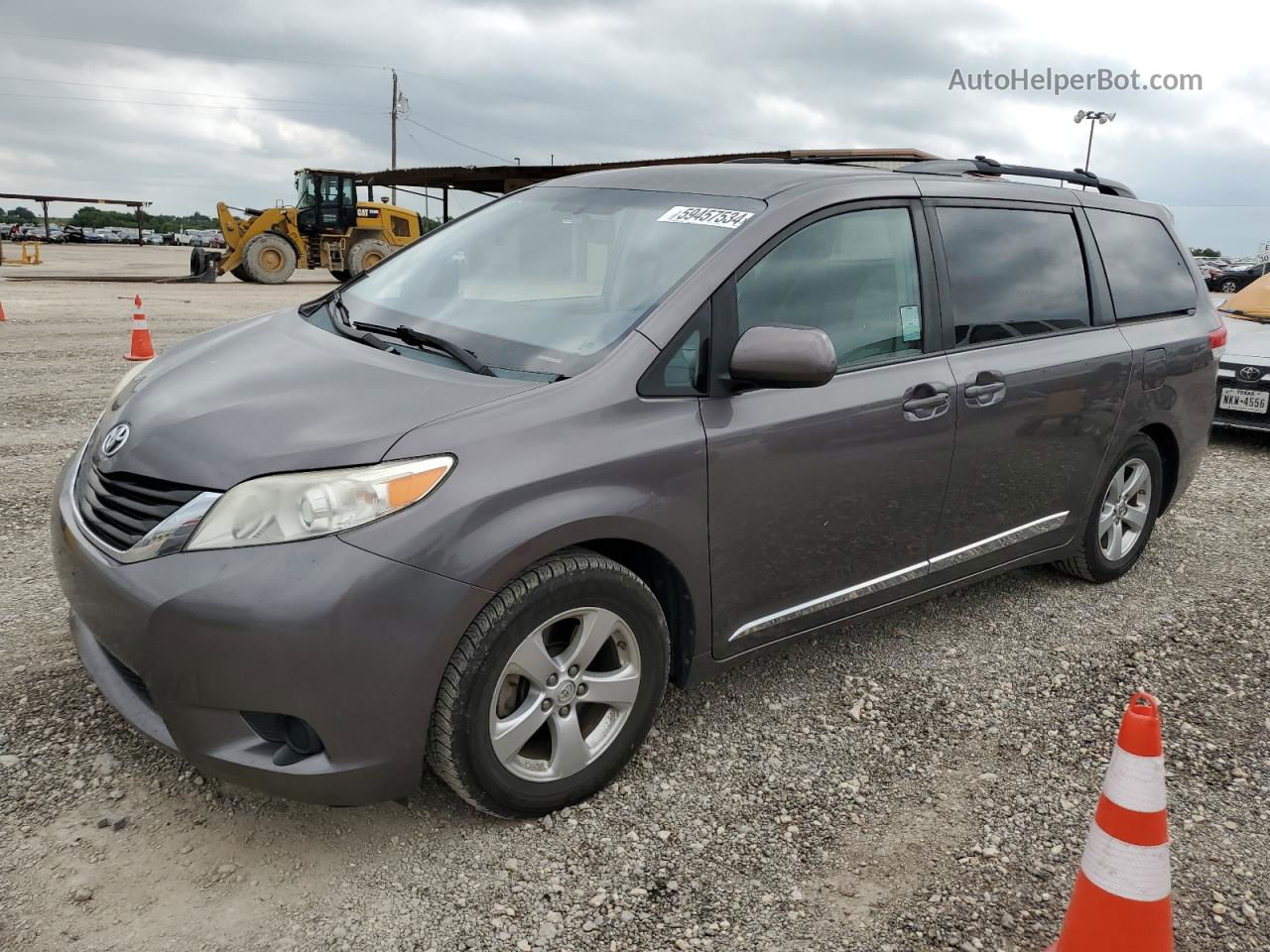 2014 Toyota Sienna Le Gray vin: 5TDKK3DC5ES502970