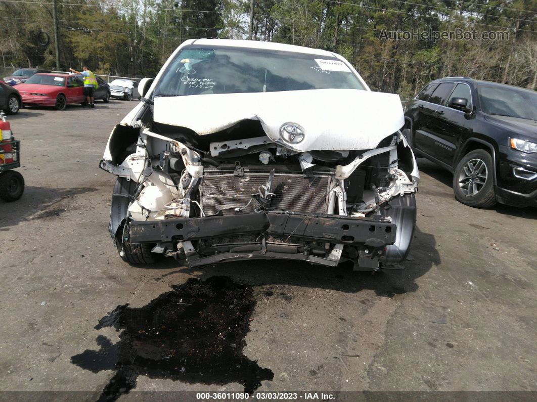 2015 Toyota Sienna Le Белый vin: 5TDKK3DC5FS666821