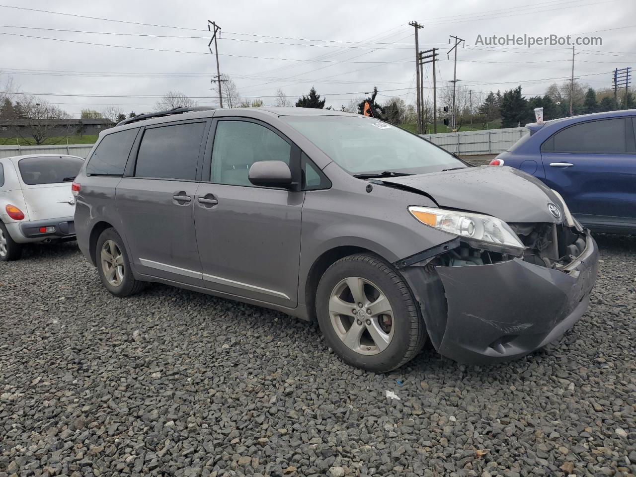 2014 Toyota Sienna Le Charcoal vin: 5TDKK3DC6ES445940