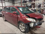 2014 Toyota Sienna Le V6 8 Passenger Maroon vin: 5TDKK3DC6ES451186