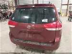 2014 Toyota Sienna Le V6 8 Passenger Темно-бордовый vin: 5TDKK3DC6ES451186