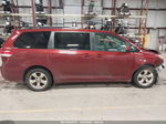 2014 Toyota Sienna Le V6 8 Passenger Темно-бордовый vin: 5TDKK3DC6ES451186