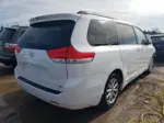 2014 Toyota Sienna Le White vin: 5TDKK3DC6ES478811