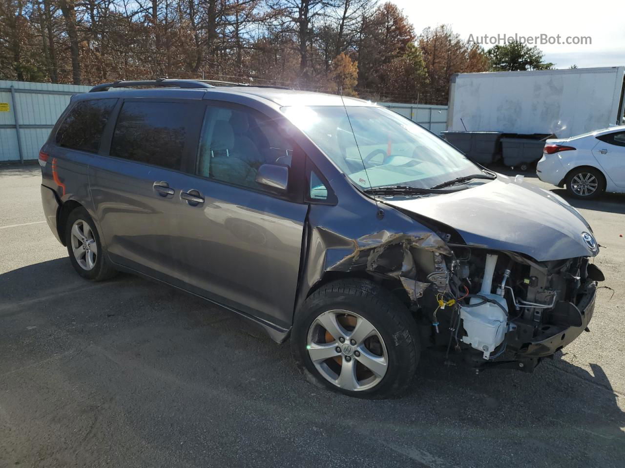 2014 Toyota Sienna Le Gray vin: 5TDKK3DC7ES410713