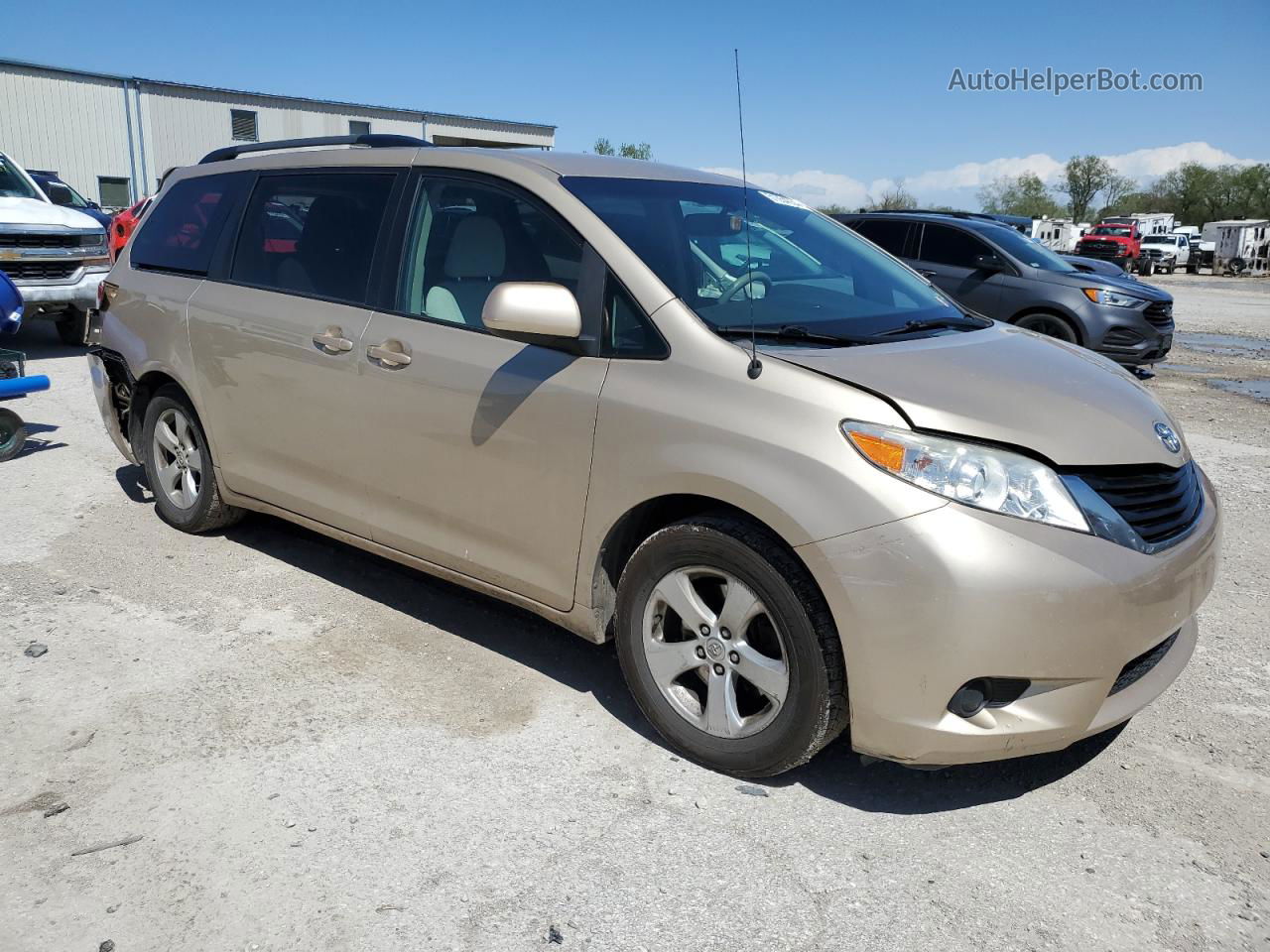 2014 Toyota Sienna Le Gold vin: 5TDKK3DC7ES491146