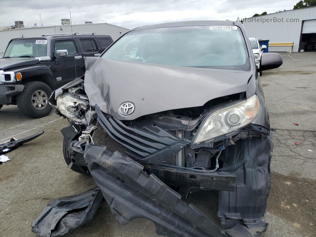 2014 Toyota Sienna Le Gray vin: 5TDKK3DC8ES426774