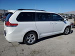 2014 Toyota Sienna Le White vin: 5TDKK3DC8ES458799