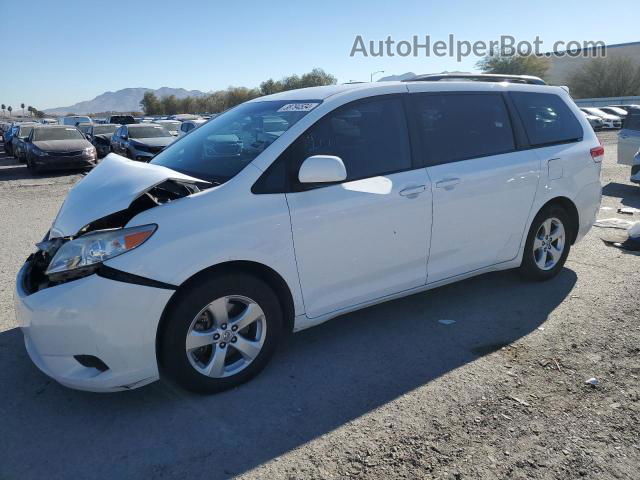 2014 Toyota Sienna Le Белый vin: 5TDKK3DC8ES458799