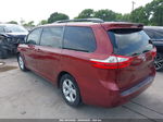 2015 Toyota Sienna Le Красный vin: 5TDKK3DC9FS618982