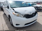 2014 Toyota Sienna Le V6 8 Passenger White vin: 5TDKK3DCXES430728