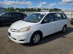 2010 Toyota Sienna Ce White vin: 5TDKK4CC0AS311068