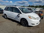 2010 Toyota Sienna Ce White vin: 5TDKK4CC0AS311068