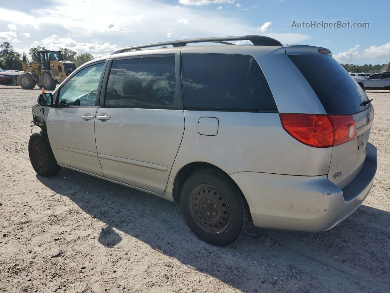 2010 Toyota Sienna Ce Silver vin: 5TDKK4CC1AS325075