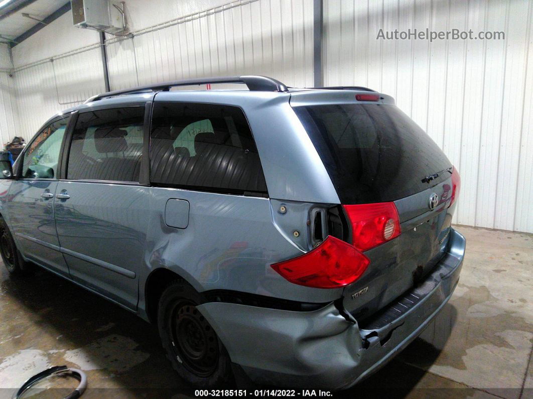 2010 Toyota Sienna Ce/le Blue vin: 5TDKK4CC1AS329059