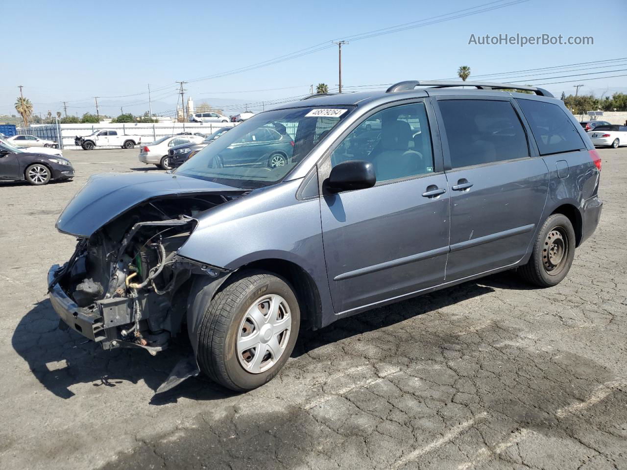 2010 Toyota Sienna Ce Charcoal vin: 5TDKK4CC3AS327359