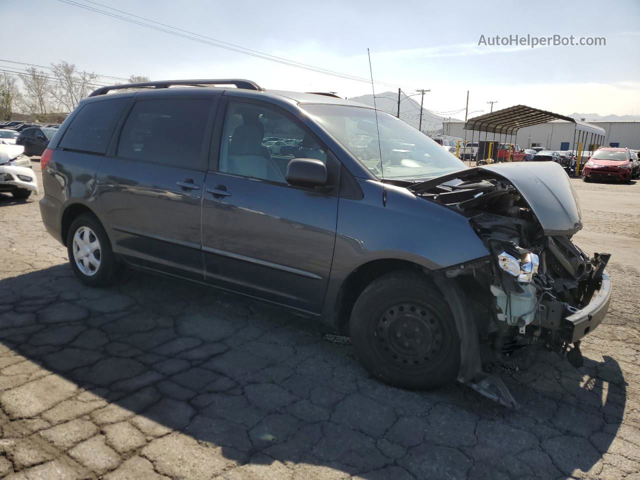 2010 Toyota Sienna Ce Charcoal vin: 5TDKK4CC3AS327359