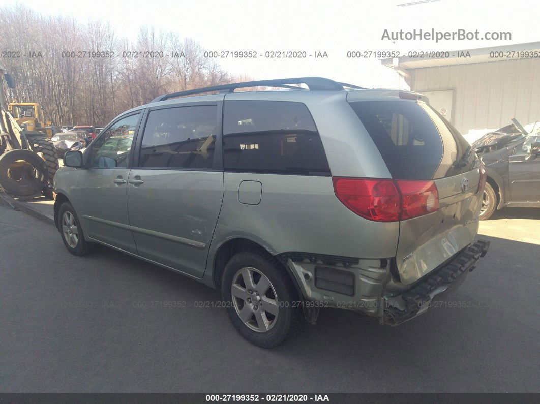 2010 Toyota Sienna Ce/le Зеленый vin: 5TDKK4CC5AS327332