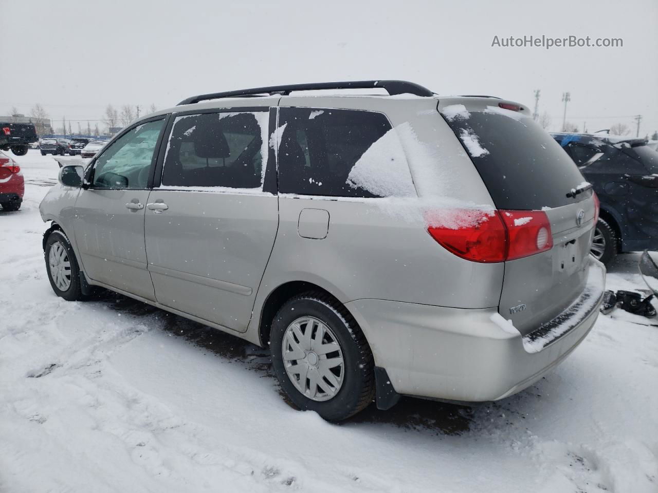 2010 Toyota Sienna Ce Серебряный vin: 5TDKK4CC8AS316180