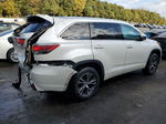 2016 Toyota Highlander Xle Белый vin: 5TDKKRFH1GS128159