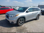 2016 Toyota Highlander Xle V6 Серебряный vin: 5TDKKRFH1GS131353