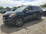 2016 Toyota Highlander Xle Black vin: 5TDKKRFH2GS145651