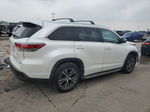 2016 Toyota Highlander Xle White vin: 5TDKKRFH5GS144221