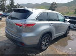 2016 Toyota Highlander Xle V6 Серебряный vin: 5TDKKRFH5GS172388