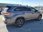 2016 Toyota Highlander Xle Gray vin: 5TDKKRFH5GS502613